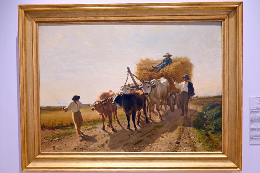 Carlo Pittara (1866), Ernte, Turin, GAM Torino, Ausstellung "Natur und Wahrheit" vom 09.07.-17.10.2021, um 1866