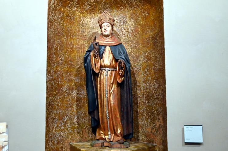 Heiliger Ludwig von Toulouse, Turin, Museo civico d'arte antica, Saal 1, Beginn 16. Jhd.