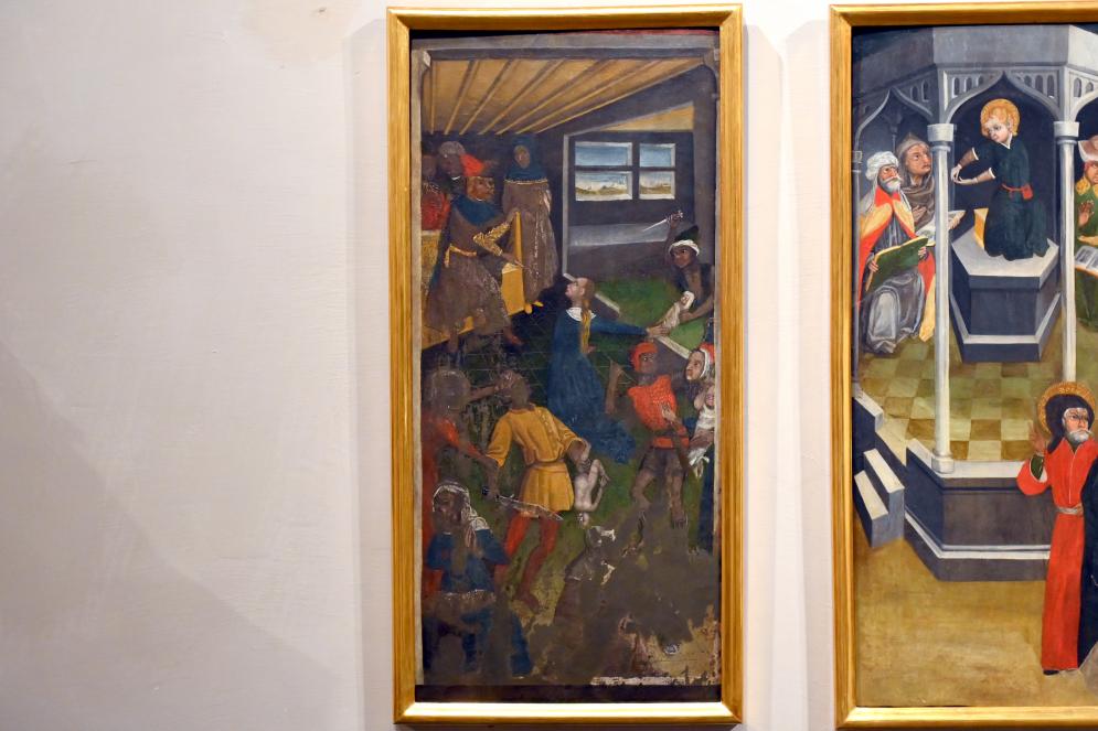 Polyptychon mit Szenen aus dem Leben Christi, Turin, Museo civico d'arte antica, Saal 7, um 1475, Bild 4/6