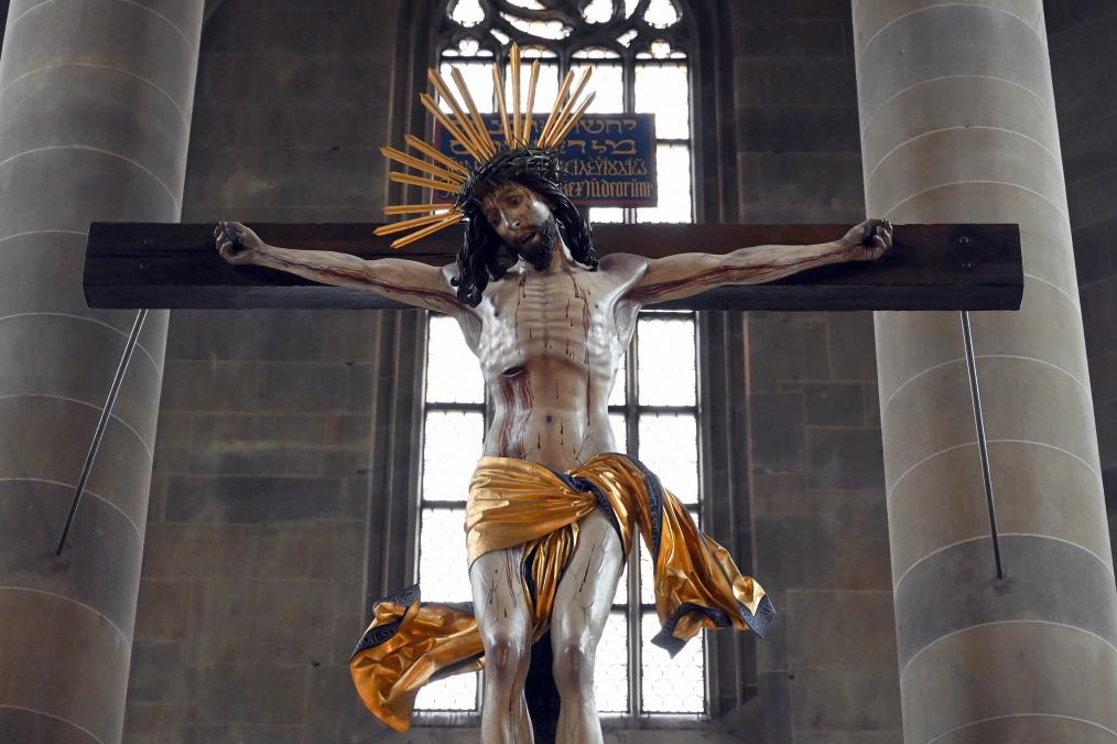 Michel Erhart (1472–1516), Chor-Kruzifix, Schwäbisch Hall, evangelische Stadtpfarrkirche St. Michael, 1494, Bild 2/3