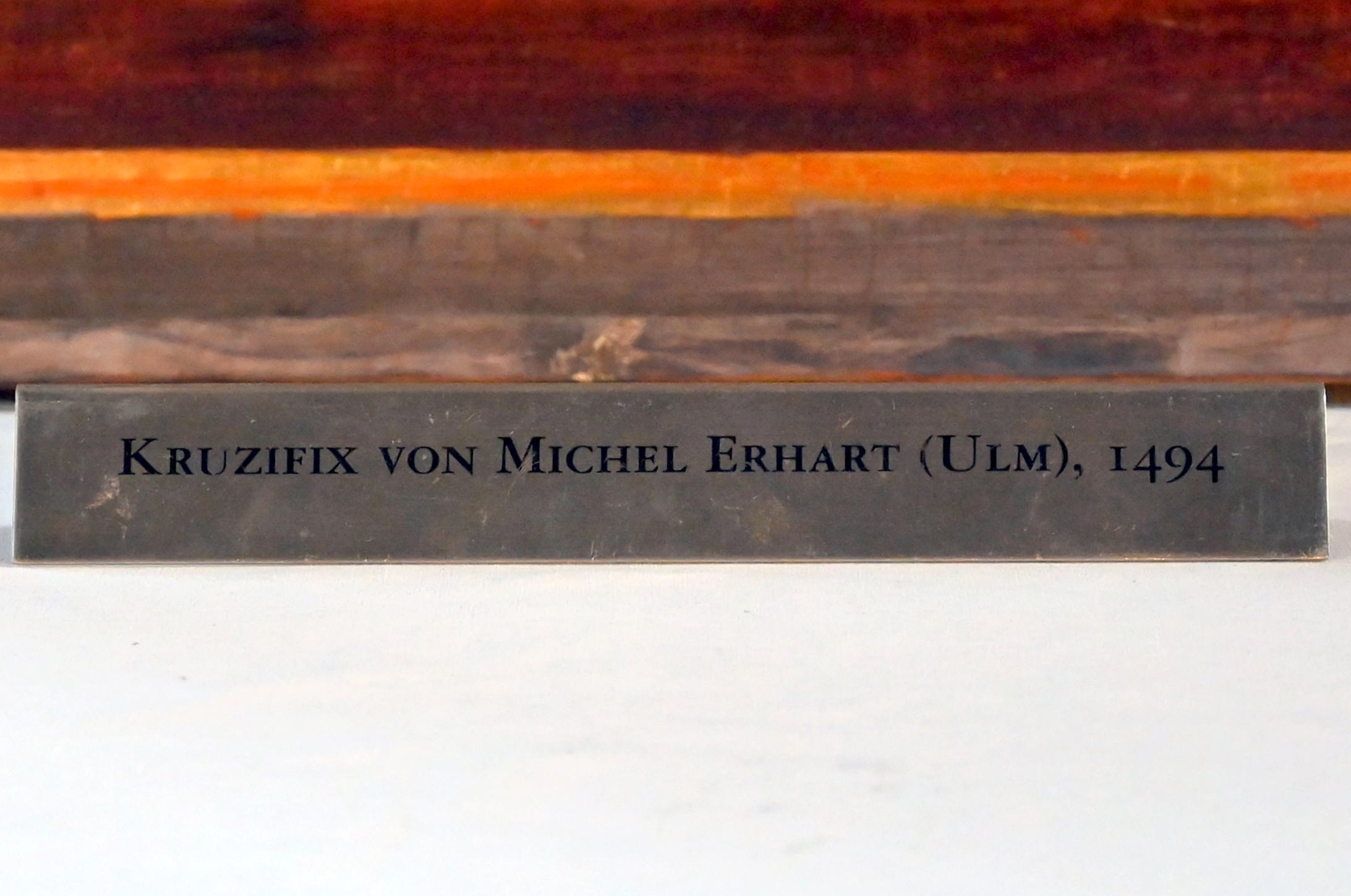 Michel Erhart (1472–1516), Chor-Kruzifix, Schwäbisch Hall, evangelische Stadtpfarrkirche St. Michael, 1494, Bild 3/3