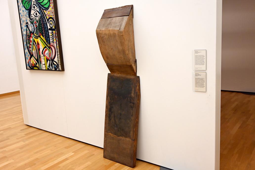 Franz Bernhard (1974–1991), Wandfigur WV 316, Mainz, Landesmuseum, Moderne, Saal 7, 1991, Bild 3/4