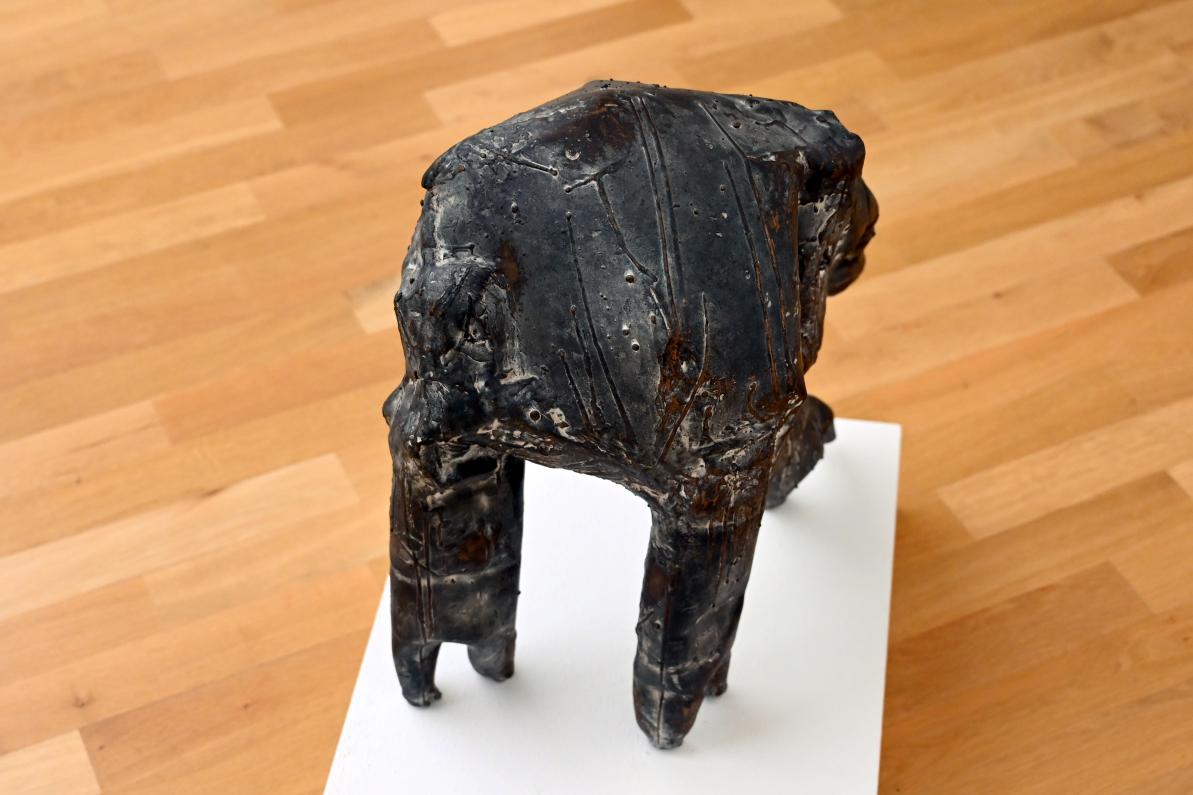 Liesel Metten (1974), Schnüffler, Mainz, Landesmuseum, Moderne, Saal 7, 1974, Bild 3/4