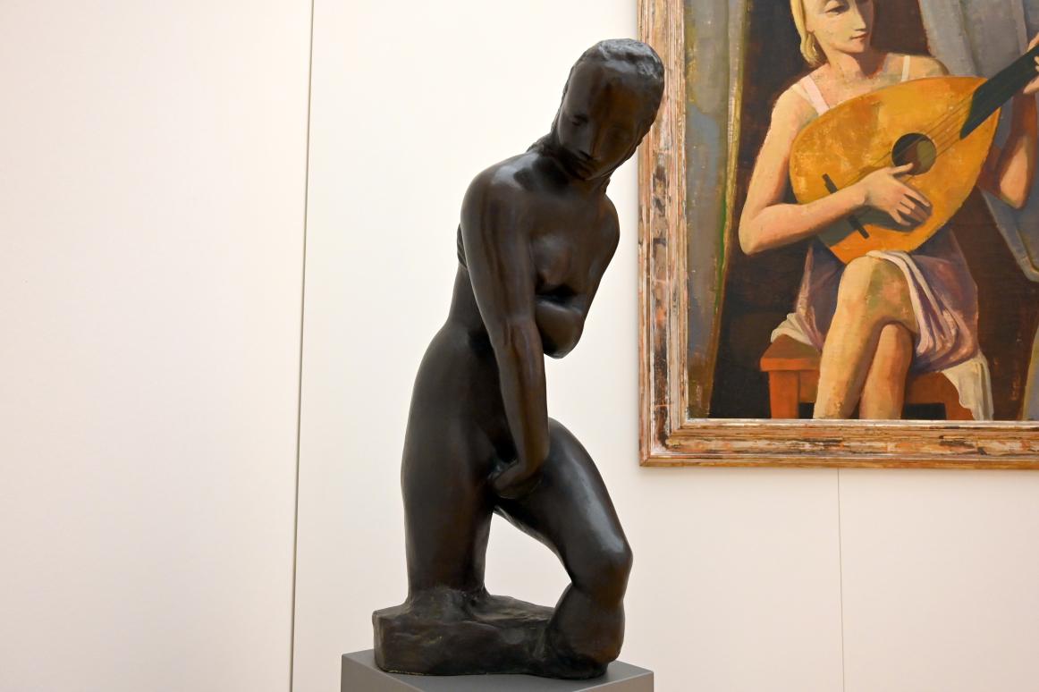 Wilhelm Lehmbruck (1909–1918), Badende, Mainz, Landesmuseum, Moderne, Saal 10, 1913, Bild 2/5