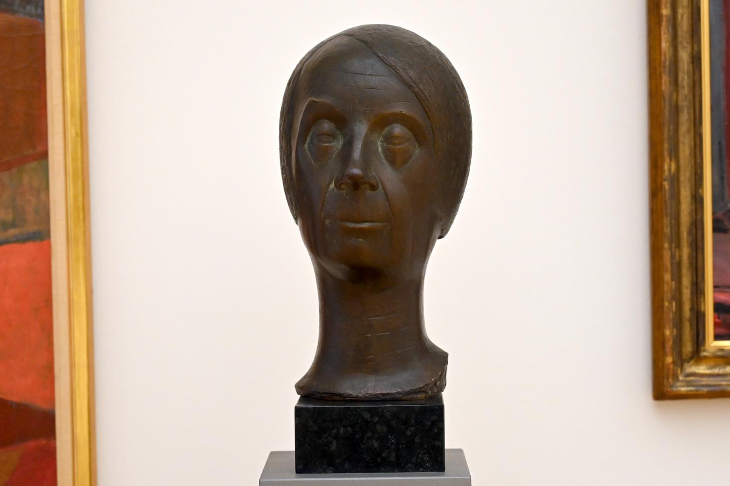 Emy Roeder (1927–1958), Selbstbildnis, Mainz, Landesmuseum, Moderne, Saal 10, 1958