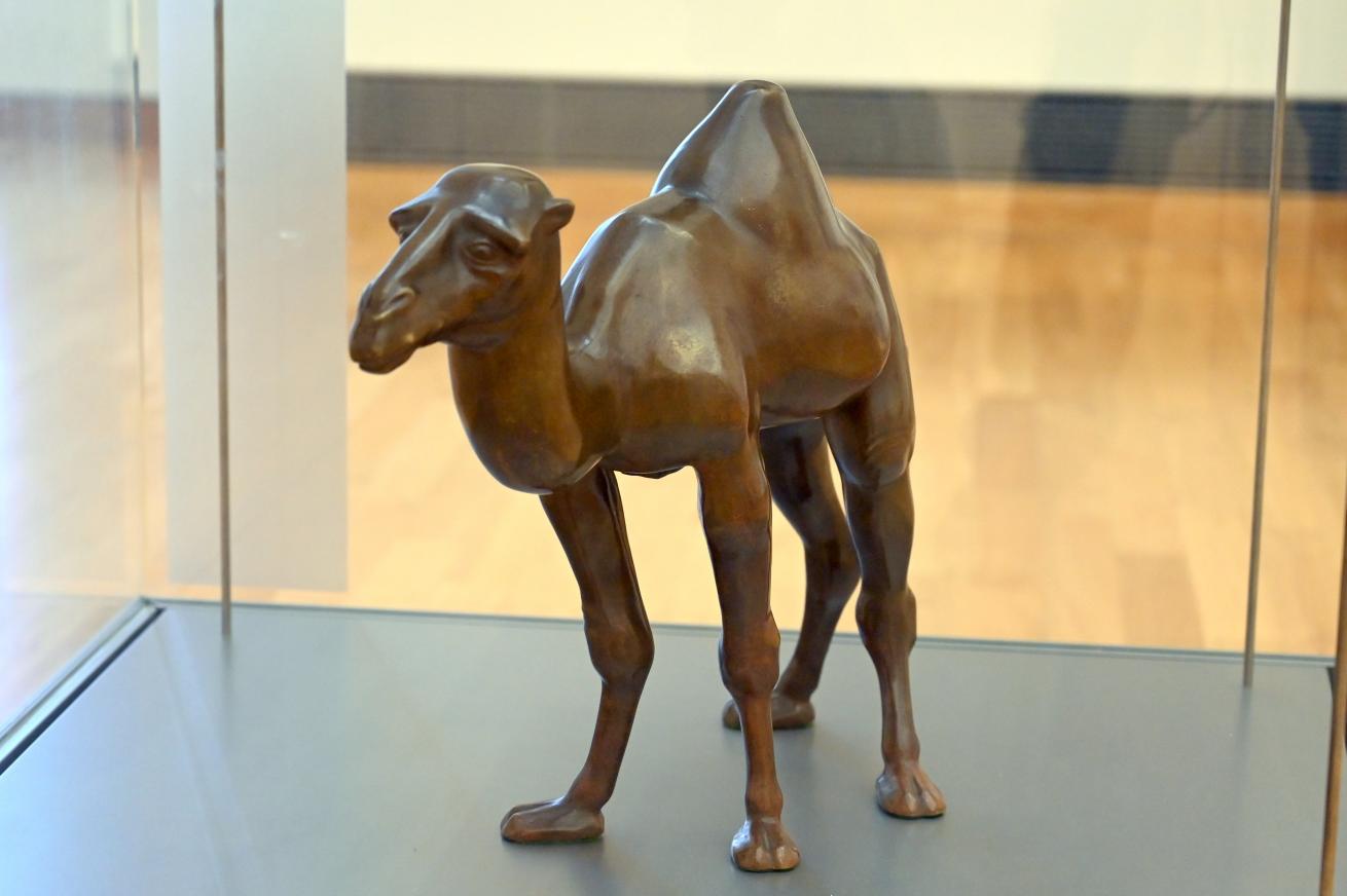 Philipp Harth (1925–1948), Schreitendes Dromedar, Mainz, Landesmuseum, Moderne, Saal 10, 1925, Bild 3/4