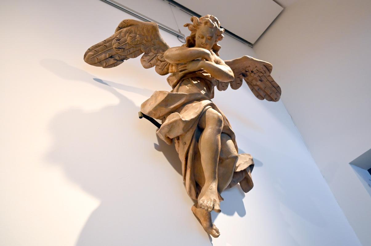 Zwei anbetende Engel, Mainz, Landesmuseum, Mainzer Barock, um 1740–1750, Bild 2/4