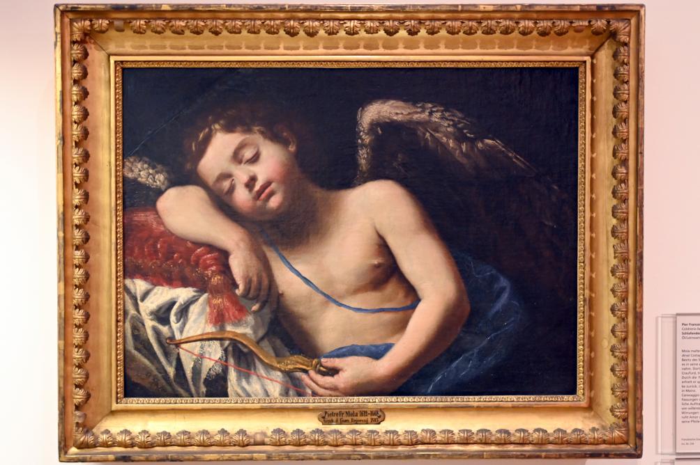 Pier Francesco Mola (1645 - 1652): Schlafender Amor, um 1650