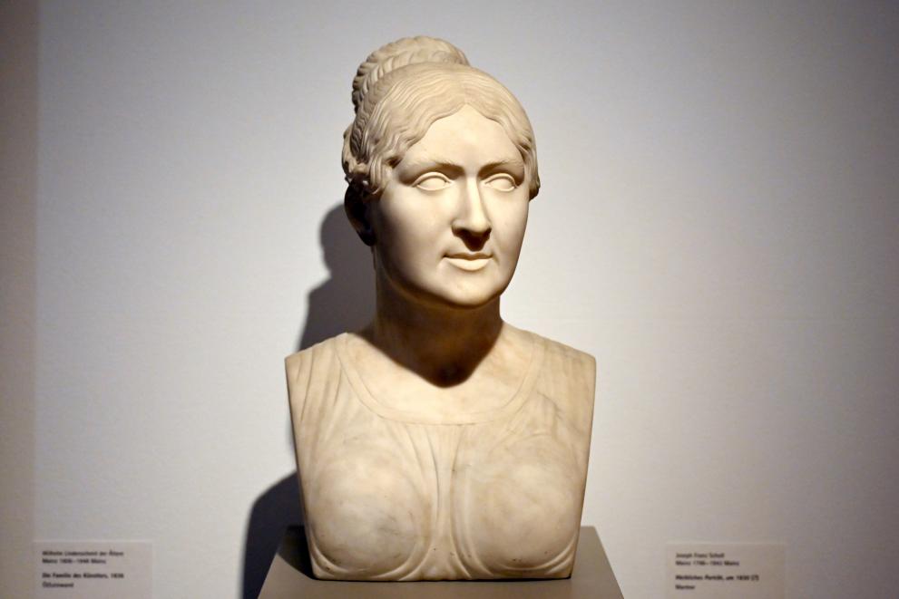 Franz Joseph Scholl: Weibliches Porträt, um 1830