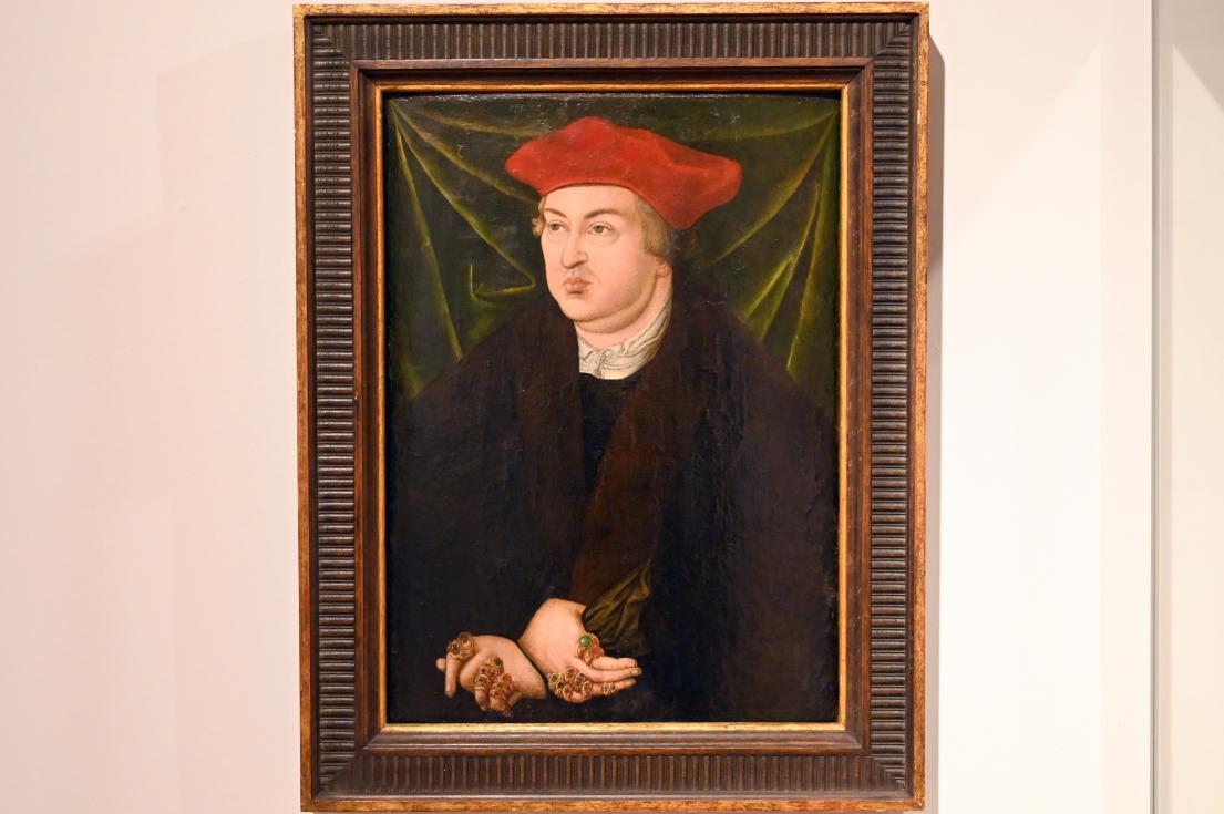 Lucas Cranach der Ältere (Werkstatt) (1515–1550): Albrecht von Brandenburg, 1543