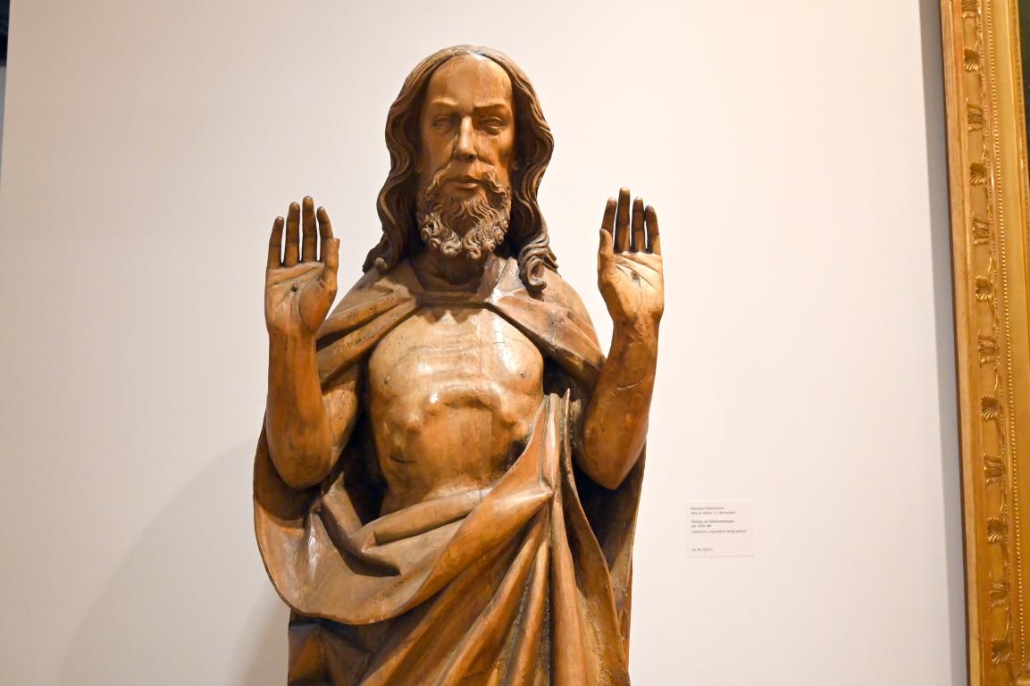 Christus als Schmerzensmann, Mainz, Landesmuseum, Schaudepot, um 1470–1480, Bild 2/3
