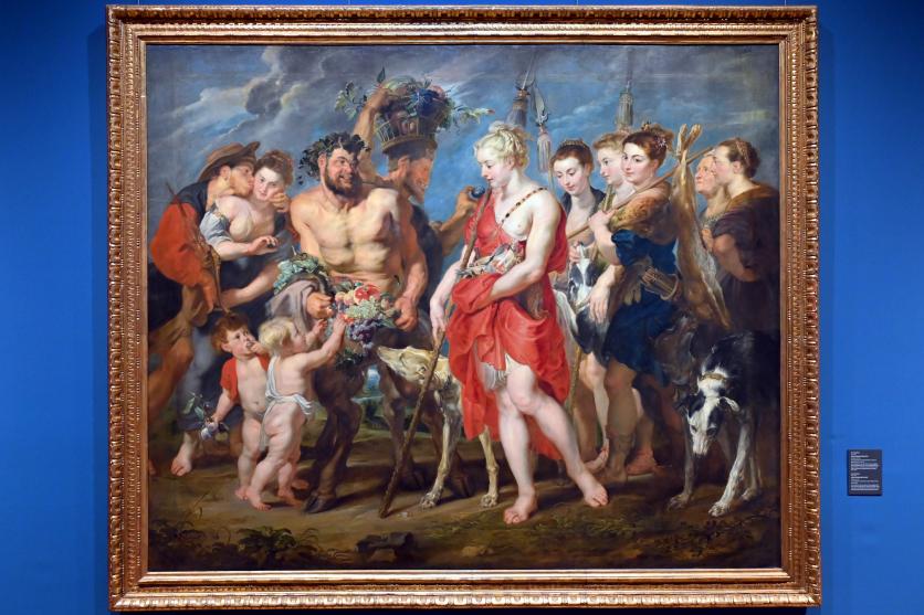 Peter Paul Rubens (1598–1639), Dianas Heimkehr von der Jagd, Darmstadt, Hessisches Landesmuseum, Saal 2, um 1623