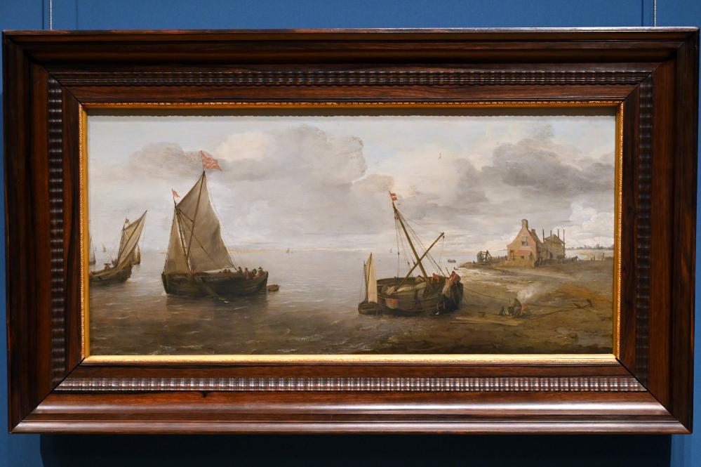 Jan Porcellis: Am Strande, 1622 - 1624