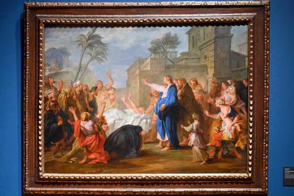 Nicolas Bertin: Die Auferweckung des Jünglings zu Naim, 1720 - 1730