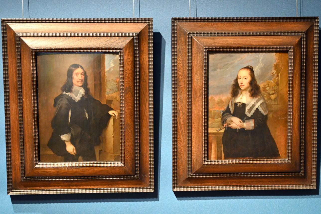 Gonzales Coques (1644–1660), Bildnis einer Dame, Darmstadt, Hessisches Landesmuseum, Saal 5, 1644–1645, Bild 2/3