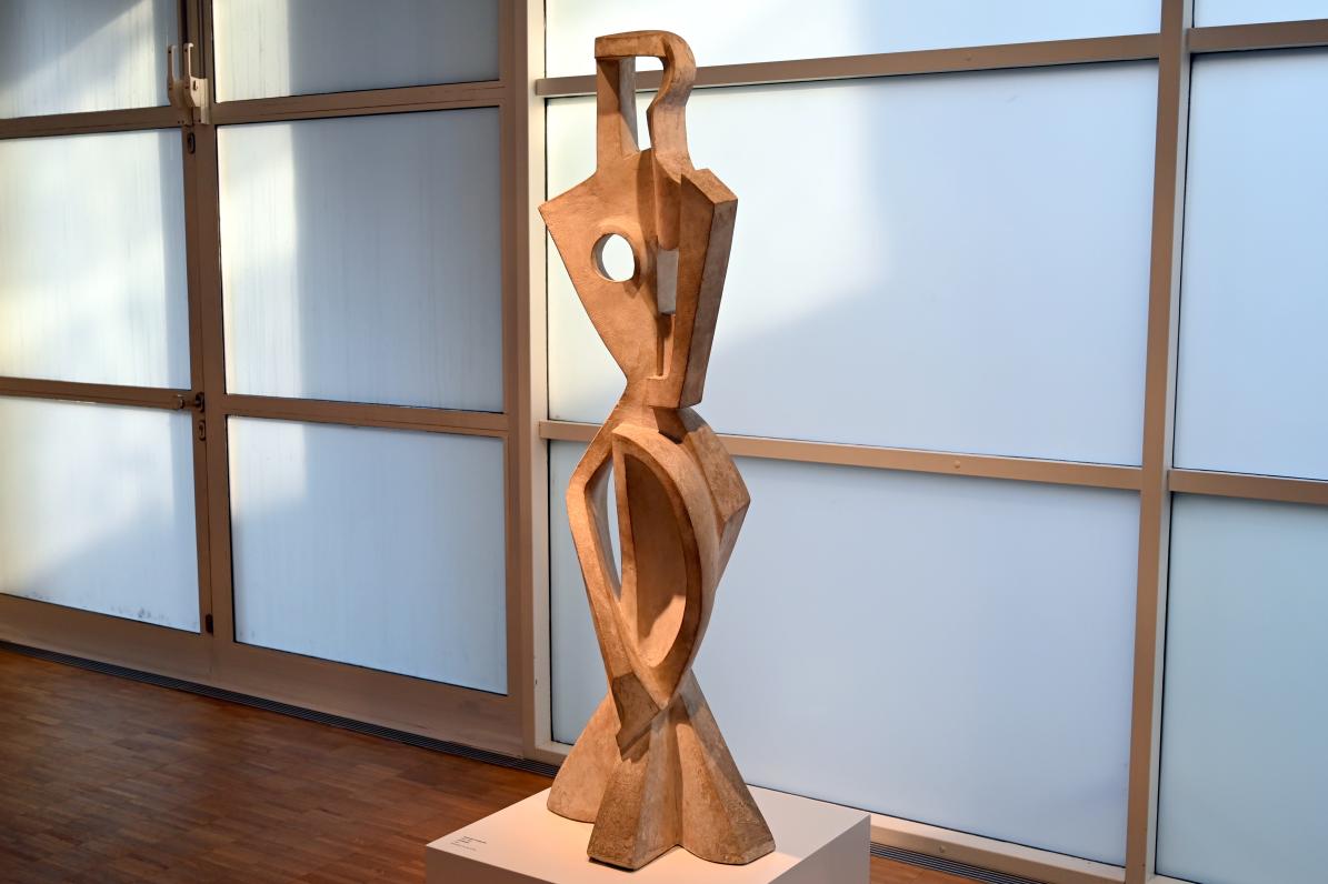 Alexander Archipenko (1914–1922), Stehende, Darmstadt, Hessisches Landesmuseum, Saal 6, 1920, Bild 2/4