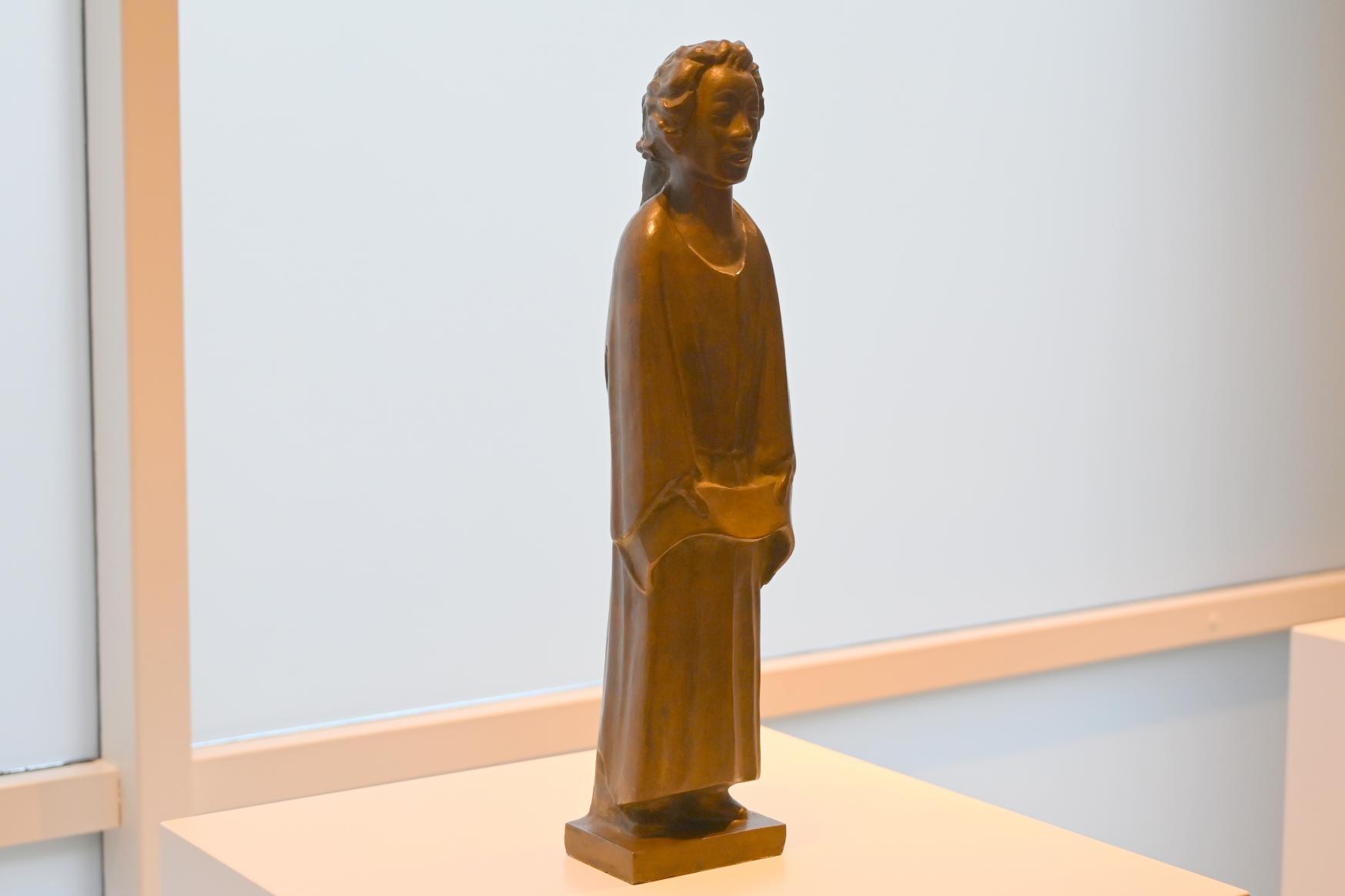 Ernst Barlach (1906–1936), Der Sänger, Darmstadt, Hessisches Landesmuseum, Saal 6, 1931, Bild 3/4