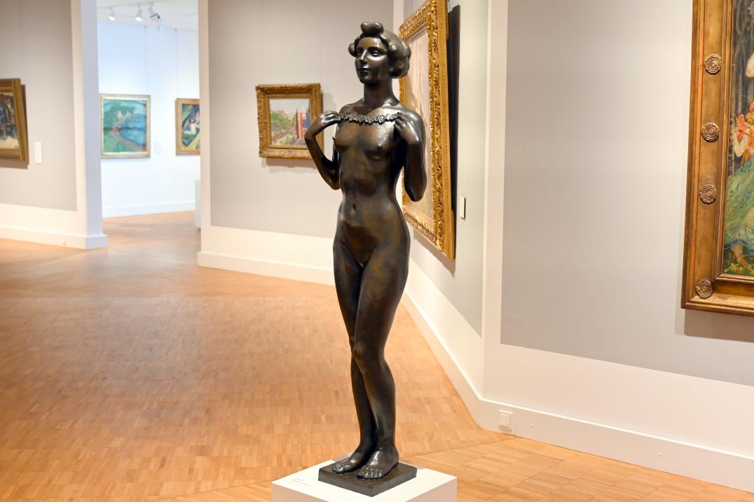 Aristide Maillol (1899–1931), Le Printemps (Der Frühling), Darmstadt, Hessisches Landesmuseum, Saal 7, 1912, Bild 2/5