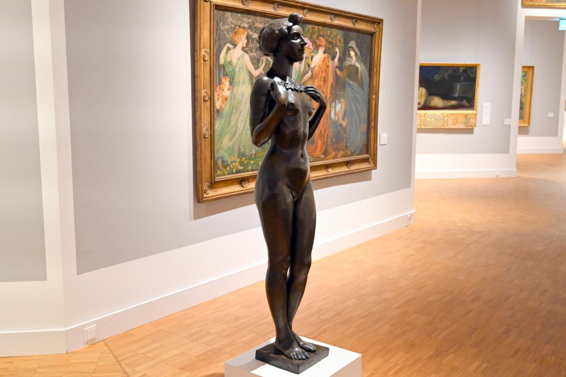 Aristide Maillol (1899–1931), Le Printemps (Der Frühling), Darmstadt, Hessisches Landesmuseum, Saal 7, 1912, Bild 3/5