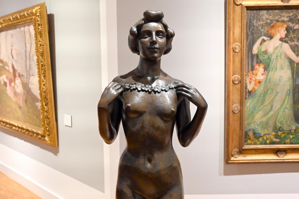Aristide Maillol (1899–1931), Le Printemps (Der Frühling), Darmstadt, Hessisches Landesmuseum, Saal 7, 1912, Bild 4/5