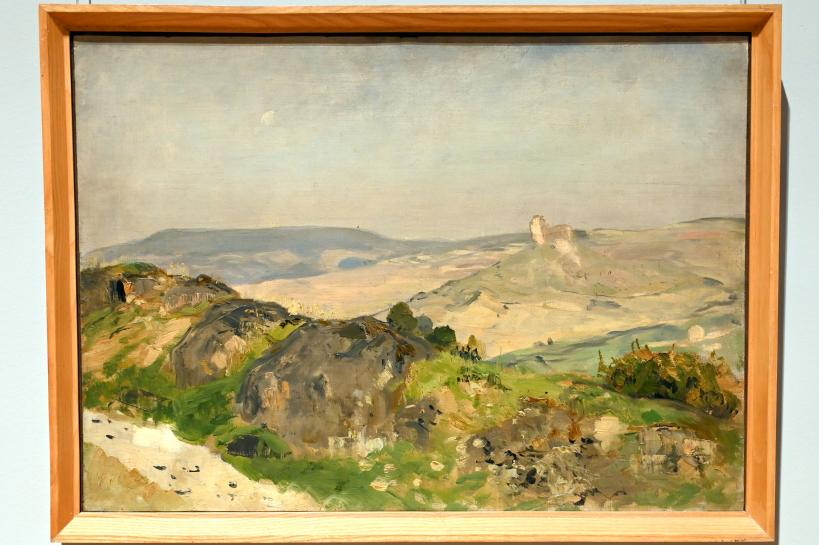 Eugen Bracht (1861–1902): Morgen an der Auburg bei Gerolstein, 1879
