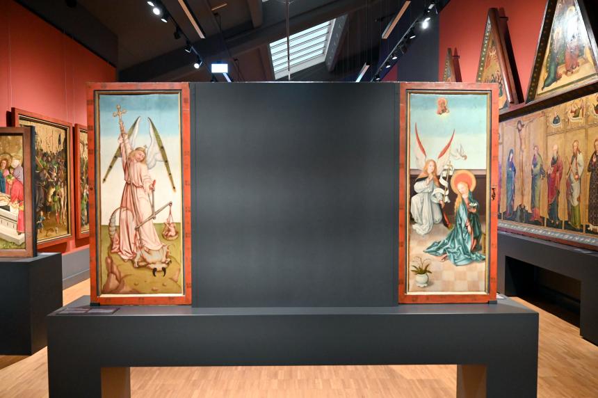 Nicolaus Schit (1497), Nieder-Erlenbacher Altar, Nieder-Erlenbach, Pfarrkirche, jetzt Darmstadt, Hessisches Landesmuseum, Saal 15, 1497, Bild 2/6