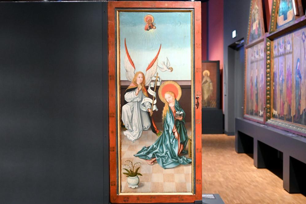 Nicolaus Schit (1497), Nieder-Erlenbacher Altar, Nieder-Erlenbach, Pfarrkirche, jetzt Darmstadt, Hessisches Landesmuseum, Saal 15, 1497, Bild 4/6