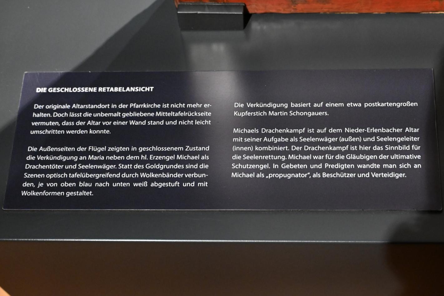 Nicolaus Schit (1497), Nieder-Erlenbacher Altar, Nieder-Erlenbach, Pfarrkirche, jetzt Darmstadt, Hessisches Landesmuseum, Saal 15, 1497, Bild 6/6