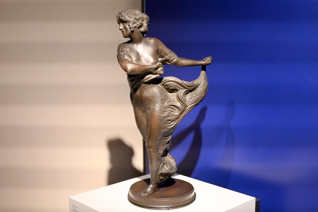 Franz von Stuck (1890–1923), Tänzerin, Darmstadt, Hessisches Landesmuseum, Jugendstil, 1897, Bild 2/3