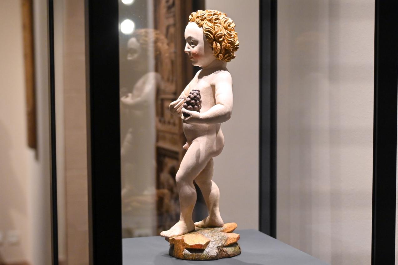 Michel Erhart (Umkreis) (1480), Christuskind, Darmstadt, Hessisches Landesmuseum, Kunsthandwerk, um 1480, Bild 2/4