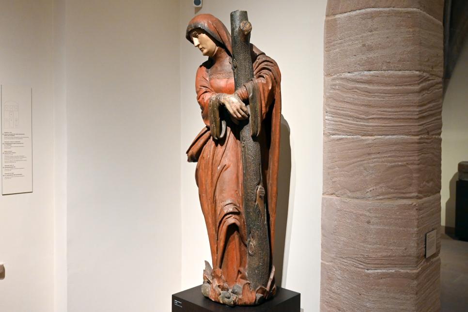 Hl. Afra, Darmstadt, Hessisches Landesmuseum, Kunsthandwerk, um 1510–1520, Bild 2/4