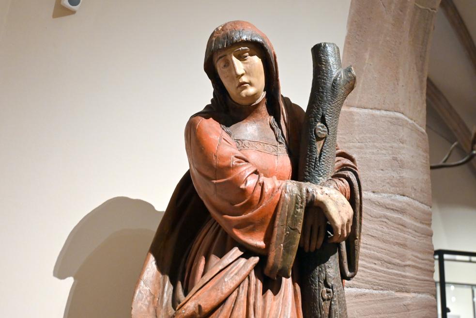 Hl. Afra, Darmstadt, Hessisches Landesmuseum, Kunsthandwerk, um 1510–1520, Bild 3/4