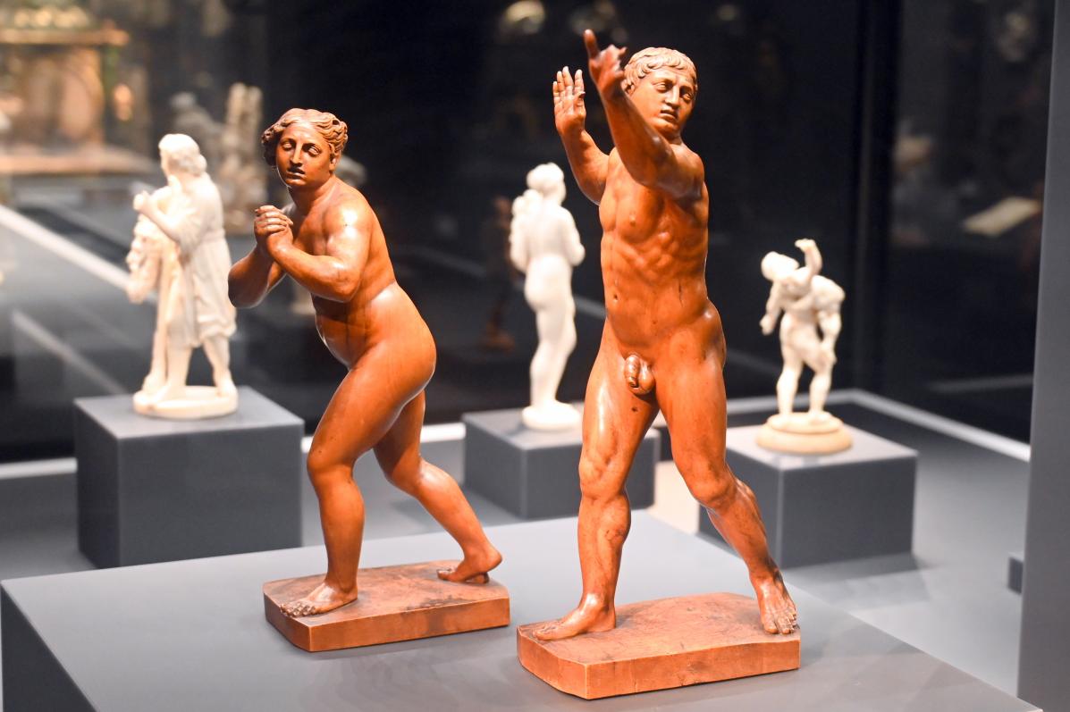 Leonhard Kern (1615–1653), Die Vertreibung aus dem Paradies, Darmstadt, Hessisches Landesmuseum, Fürstliche Schatzkammer, um 1630–1640, Bild 2/3