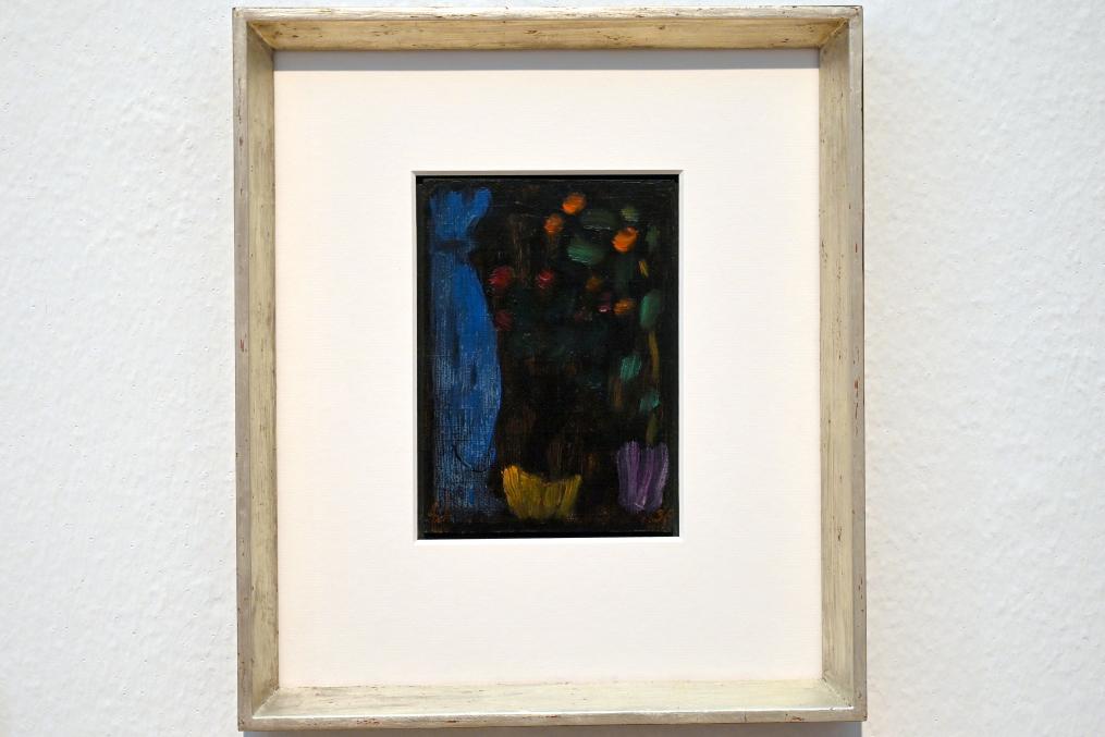 Alexej von Jawlensky: Stillleben: Blumen mit blauer Vase, 1936