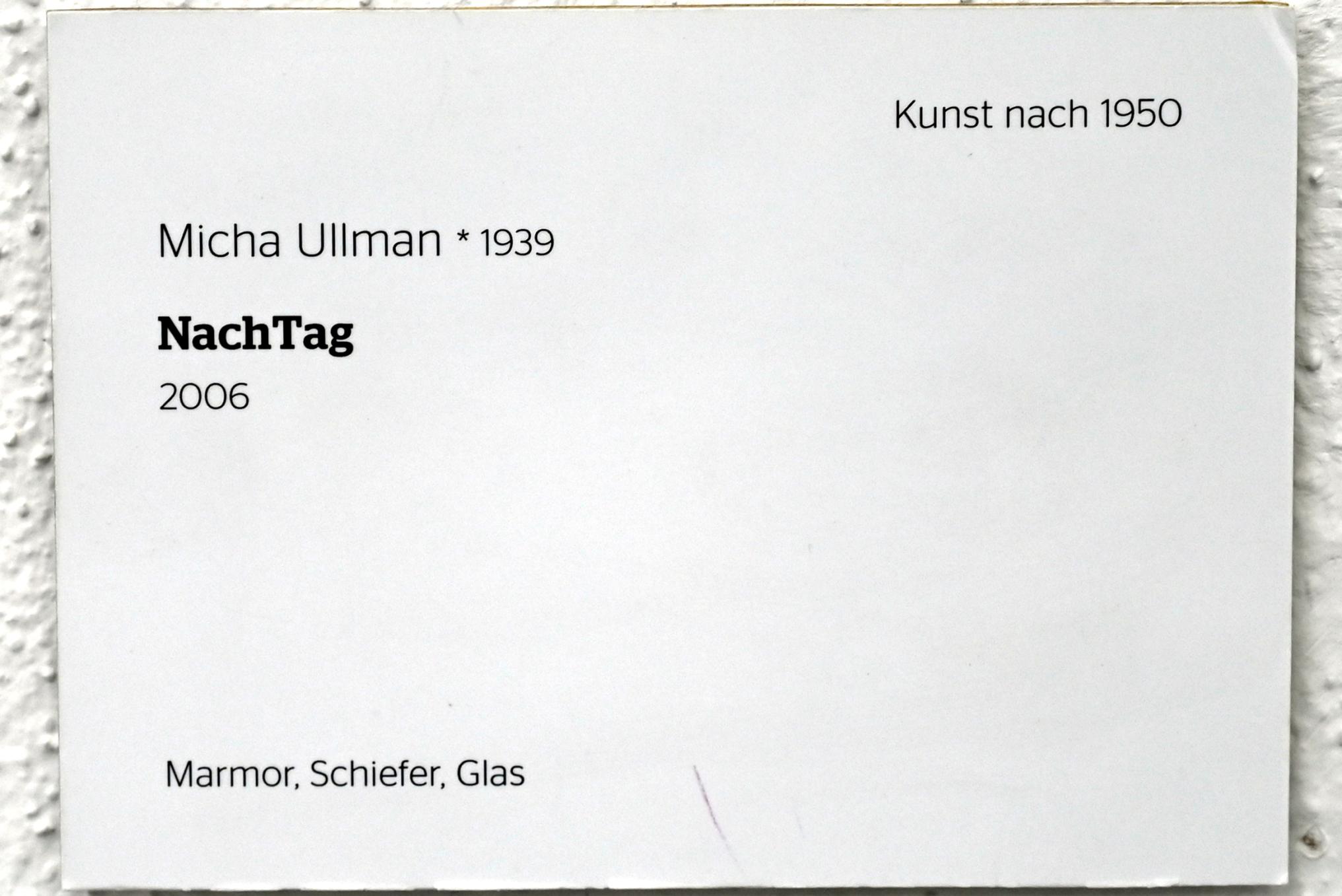 Micha Ullman (2006), NachTag, Wiesbaden, Museum Wiesbaden, Zeitgenössisch 1, 2006, Bild 4/4