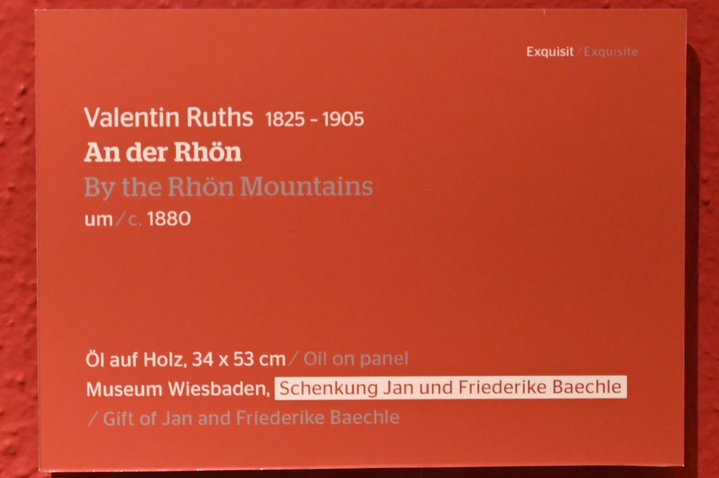 Valentin Ruths (1856–1884), An der Rhön, Wiesbaden, Museum Wiesbaden, Exquisit, um 1880, Bild 2/2