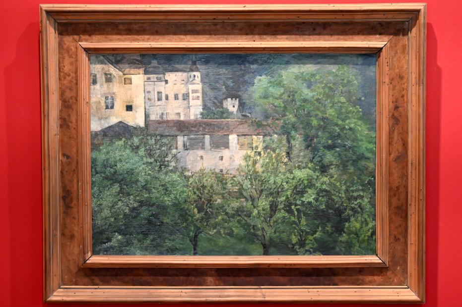Louis Eysen (1873–1895), Schloss Thurnstein bei Meran, Wiesbaden, Museum Wiesbaden, Landschaft 1, 1886–1887