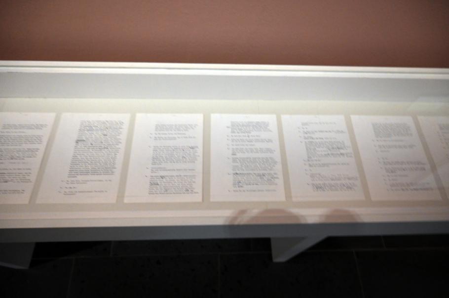 Joseph Beuys (1948–1985), Transkript des Interviews Murken-Beuys, Wiesbaden, Museum Wiesbaden, Beuys 2, 1973, Bild 4/6