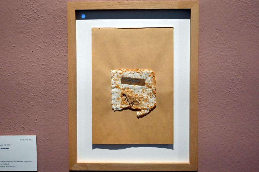 Joseph Beuys (1948–1985), Unbetitelt (Pflaster), Wiesbaden, Museum Wiesbaden, Beuys 2, Undatiert