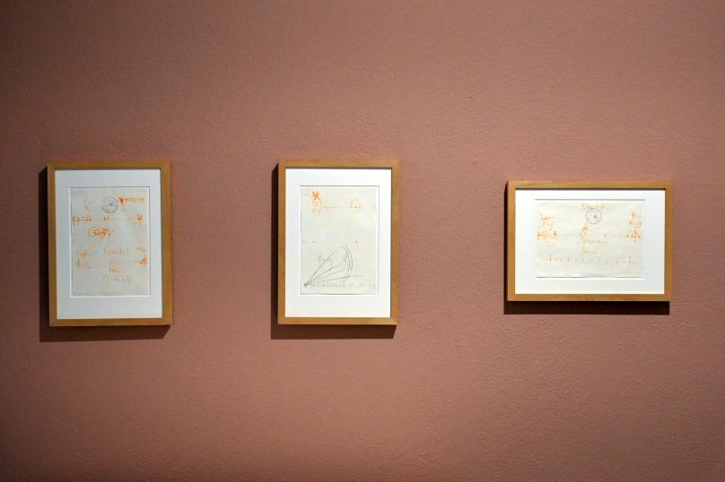 Joseph Beuys (1948–1985), Diagramme der Psyche, Wiesbaden, Museum Wiesbaden, Beuys 2, 1971