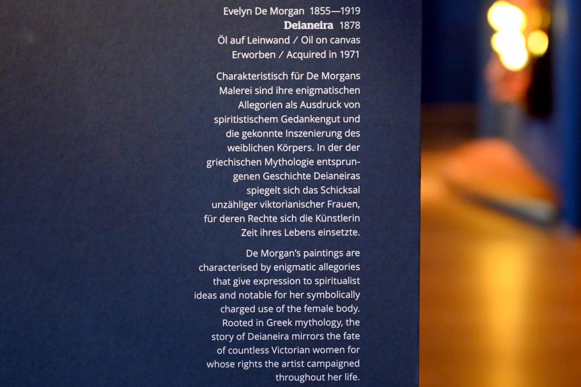 Evelyn De Morgan (1878), Deianeira, Wiesbaden, Museum Wiesbaden, Jugendstil, 1878, Bild 2/2