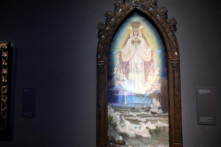 Georges Clairin (1871–1913), Die Schutzpatronin der Fischer, Wiesbaden, Museum Wiesbaden, Jugendstil, 1913, Bild 3/5