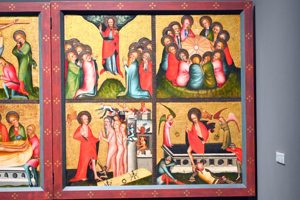 Osnabrücker Altar, Köln, Wallraf-Richartz-Museum, Mittelalter - Saal 2, um 1370–1380, Bild 3/4