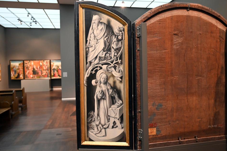 Meister des Bartholomäusaltars (1477–1507), Kreuz-Altar, Köln, Wallraf-Richartz-Museum, Mittelalter - Saal 2, um 1490–1495, Bild 3/5