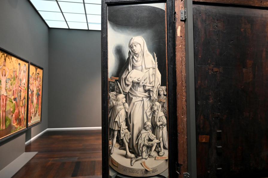 Meister des Bartholomäusaltars (1477–1507), Thomas-Altar, Köln, Wallraf-Richartz-Museum, Mittelalter - Saal 2, um 1495–1500, Bild 4/6