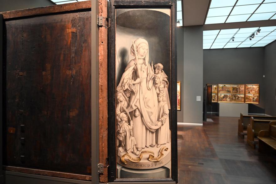 Meister des Bartholomäusaltars (1477–1507), Thomas-Altar, Köln, Wallraf-Richartz-Museum, Mittelalter - Saal 2, um 1495–1500, Bild 5/6