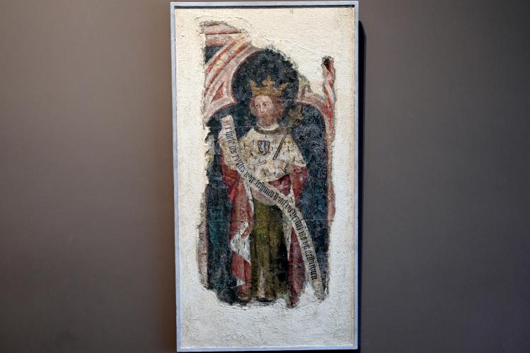 Fresken aus dem historische Kölner Rathaus, Köln, Rathaus, jetzt Köln, Wallraf-Richartz-Museum, Mittelalter - Saal 9, nach 1330, Bild 5/6