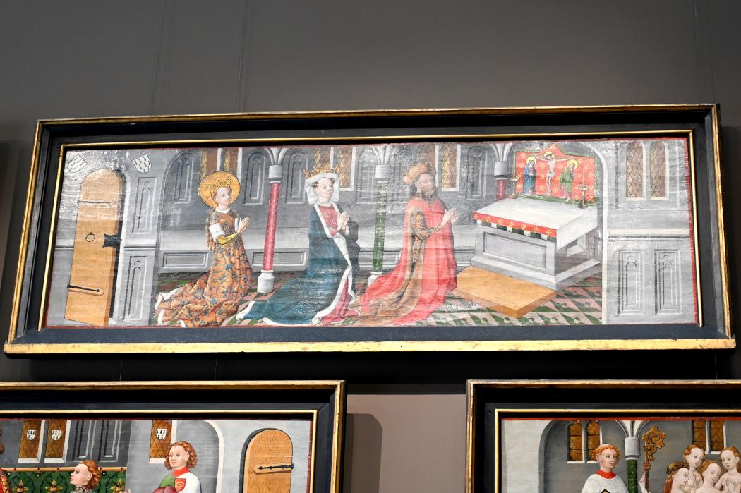 Bilderzyklus aus dem Leben der hl. Ursula, Köln, ehem. Benediktinerinnenkloster zu den heiligen Makkabäern, jetzt Köln, Wallraf-Richartz-Museum, Mittelalter - Saal 9, Undatiert, Bild 9/16