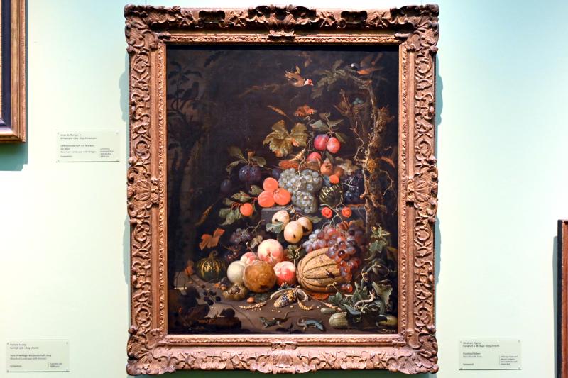 Abraham Mignon (1661–1675), Früchtestillleben, Köln, Wallraf-Richartz-Museum, Barock - Saal 3, Undatiert