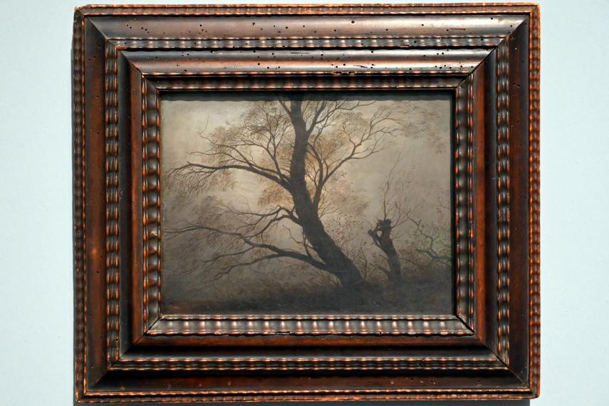 Julius von Leypold: Bäume im Mondschein, 1824
